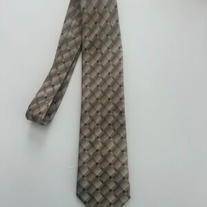 George Brown Geometric Silk Tie